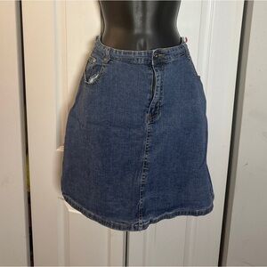 Jeanbay - *Plus Size* Blue denim skirt w/ pocket design - Size 20W